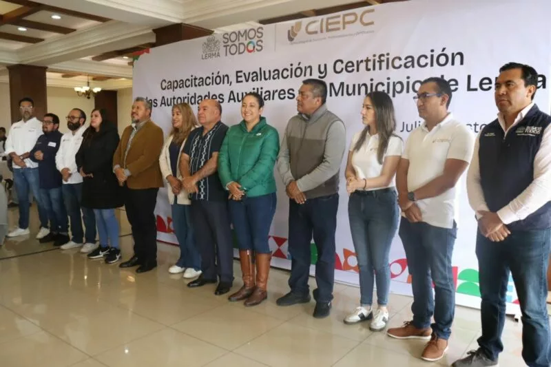 Lerma Avanza en la Innovación: Autoridades Auxiliares Recibirán Certificación