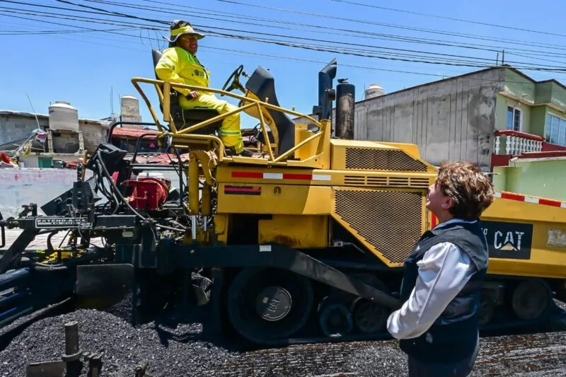 Reportan avance del 97 % de la reconstrucción del camino Toluca–Tenango que beneficiará a los mexiquenses